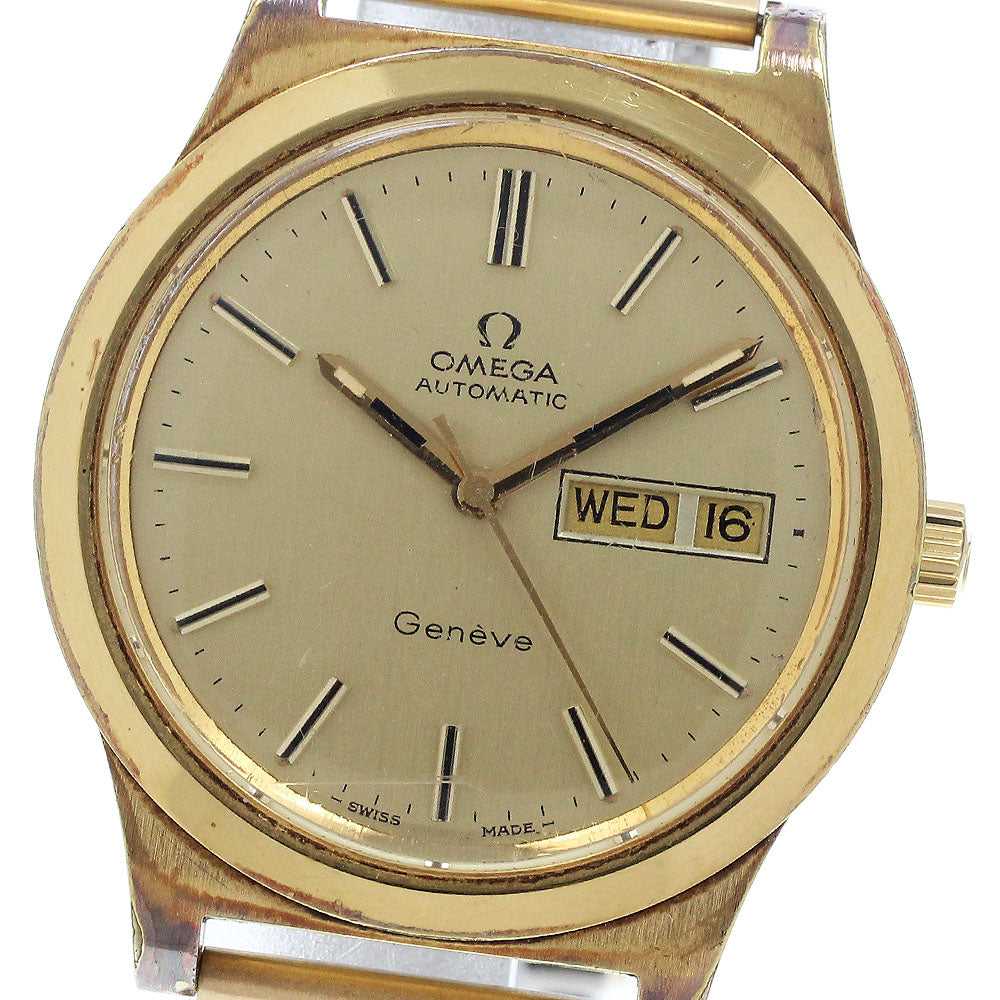 OMEGA Geneve 166.0169 Day Date Cal.1022 gold Dial Automatic Men's Watch_935945