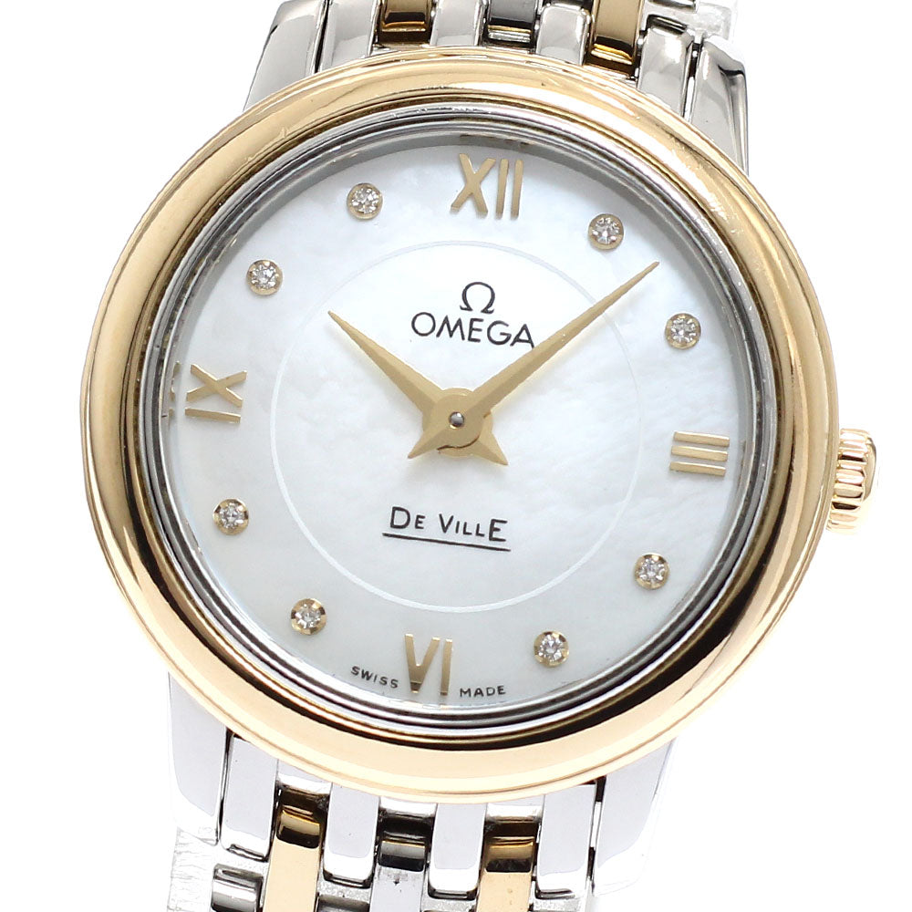 OMEGA De Ville Prestige 424.20.24.60.55.001 8P diamond Quartz Ladies_935950