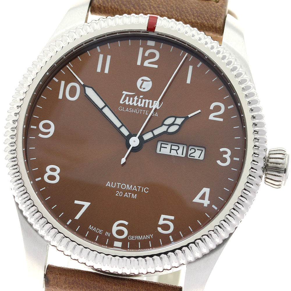 TUTIMA Grand Flieger Classic 6102-03 Brown Dial Automatic Men's Watch_935970