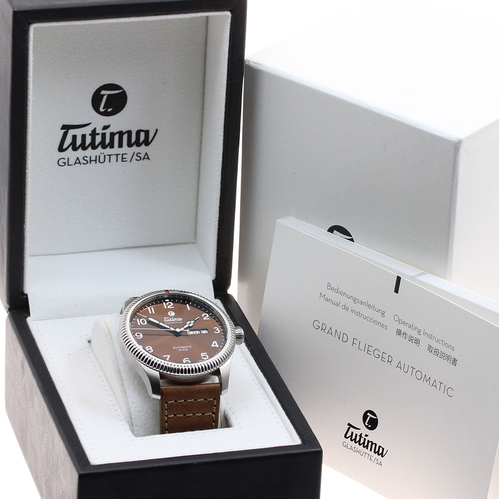 TUTIMA Grand Flieger Classic 6102-03 Brown Dial Automatic Men's Watch_935970