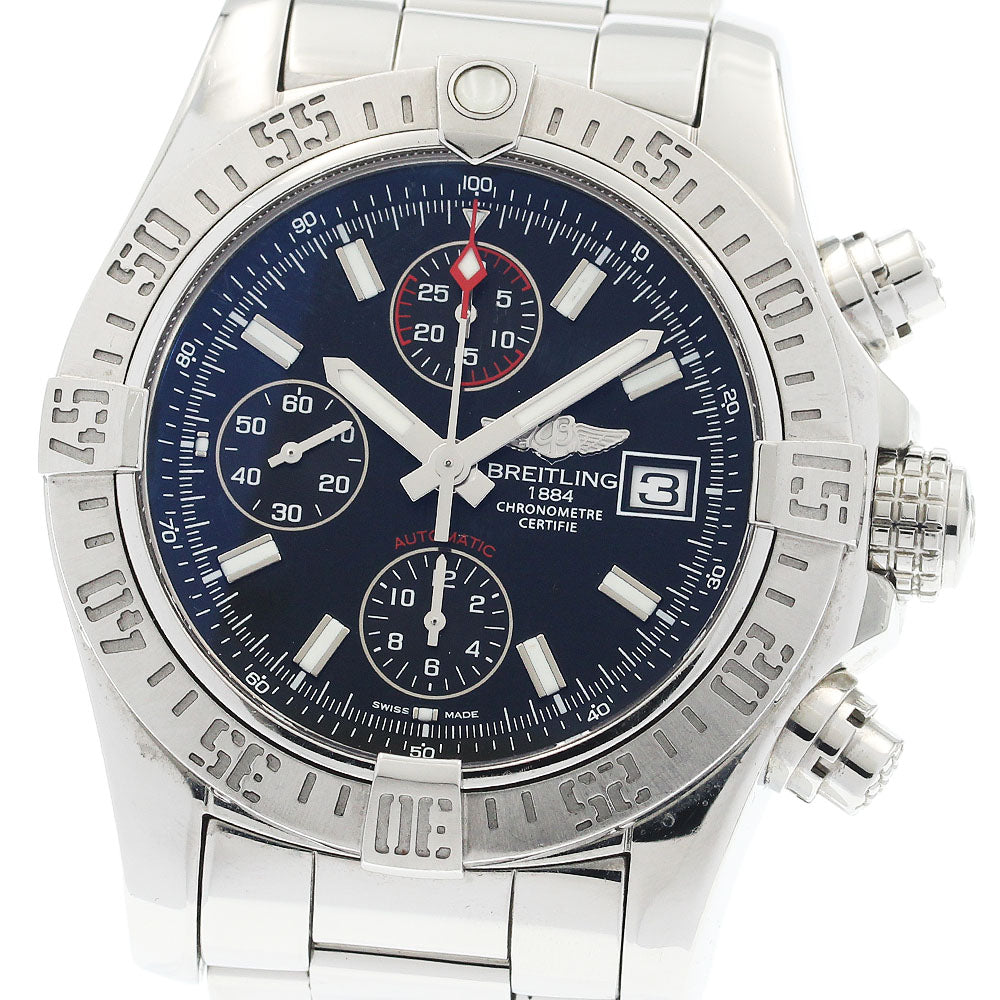 BREITLING Avenger II A13381 Date black Dial Automatic Men's Watch_935978