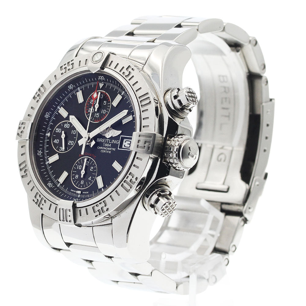 BREITLING Avenger II A13381 Date black Dial Automatic Men's Watch_935978