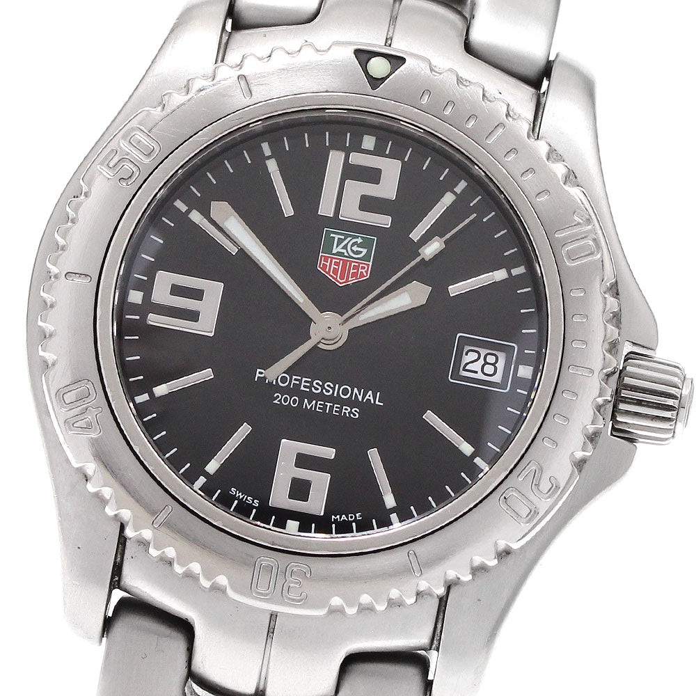 TAG HEUER Link WT1210 Date black Dial Quartz Men's Watch_935982