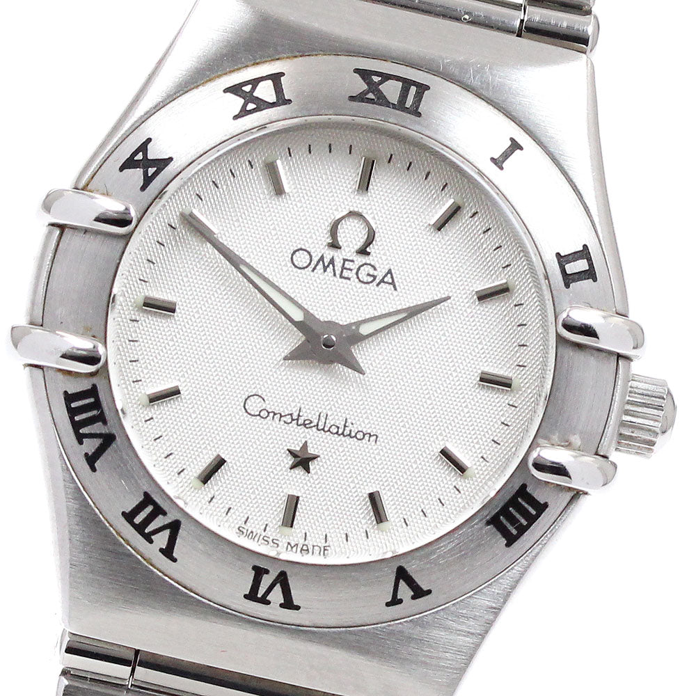 OMEGA Constellation Mini 1562.30 Silver Dial Quartz Ladies Watch_935997