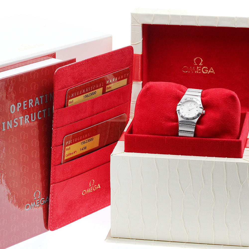 OMEGA Constellation Mini 1562.30 Silver Dial Quartz Ladies Watch_935997