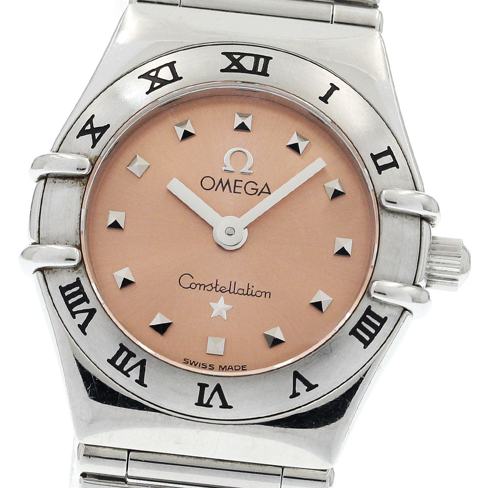 OMEGA Constellation Mini My Choice 1561.61 Pink Dial Quartz Ladies Watch_936004