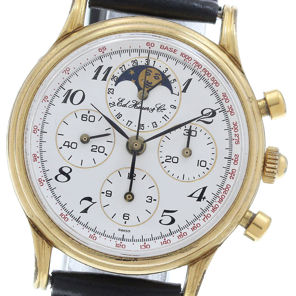 Heuer Edward Heuer 125th Anniversary 188.205/1 Hand Winding Men's Watch_936009