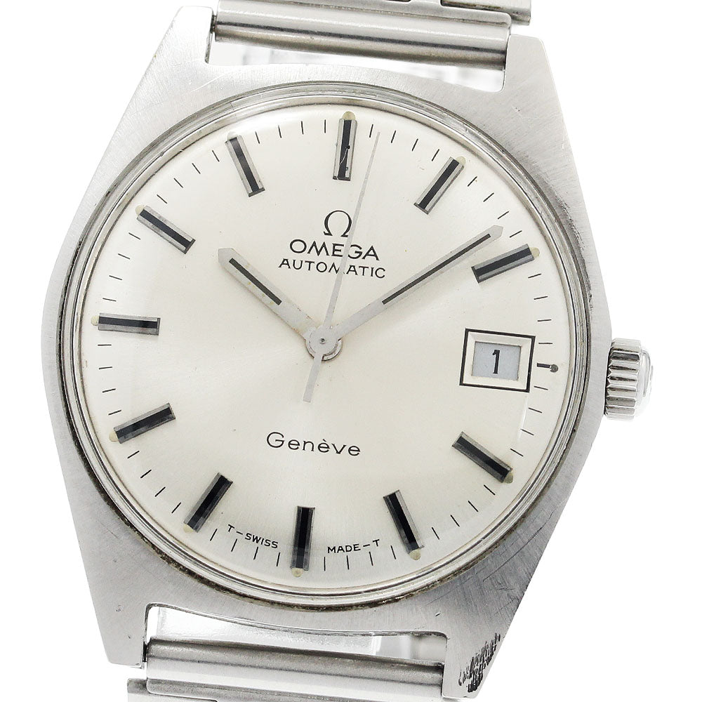 OMEGA Geneve 166.041 Date cal.565 Silver Dial Automatic Men's Watch_936012