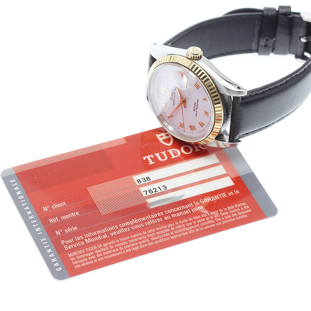 TUDOR Prince Date Day 76213 White Dial Automatic Men's Watch_936015