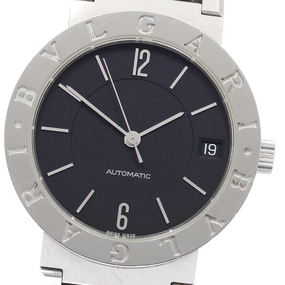 BVLGARI BVLGARIBVLGARI BB33SS Date Black Dial Automatic Men's Watch_936026