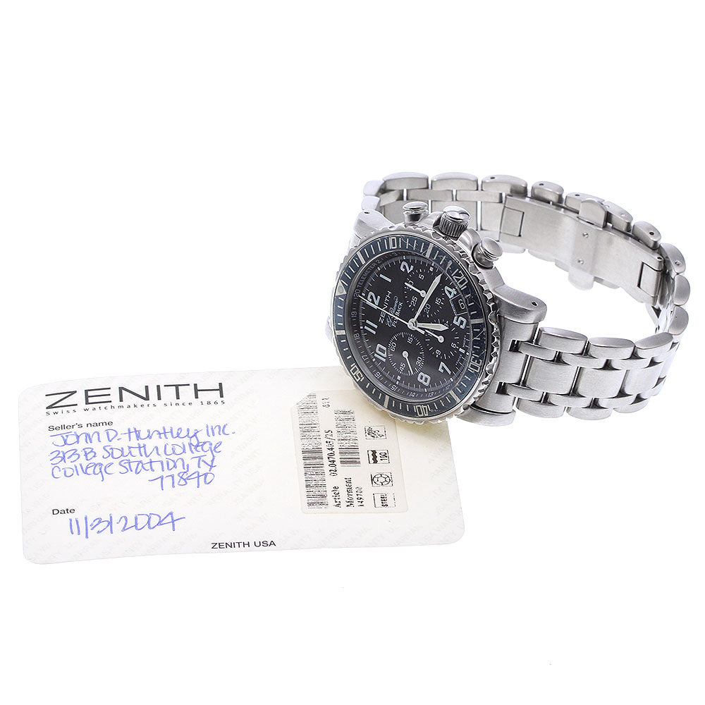 ZENITH Rainbow flyback 01/02.0470.405 El Primero Automatic Men's Watch_936079