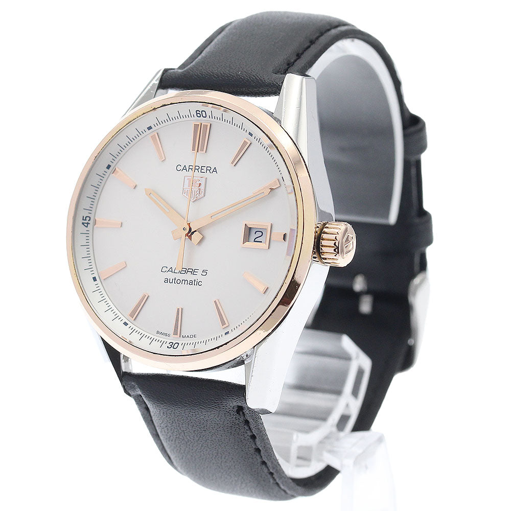 TAG HEUER Carrera Caliber 5 WAR215D Silver Dial Automatic Men's Watch_936089