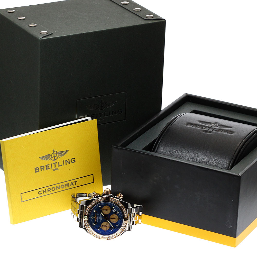 BREITLING Chronomat44 CB011053.C790.375C Diamond Bezel Automatic Men's_936099