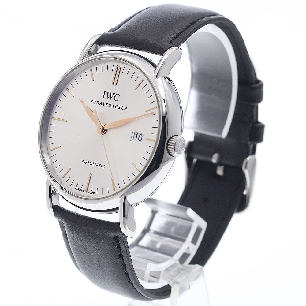 IWC SCHAFFHAUSEN Portofino IW356303 Silver Dial Automatic Men's Watch_936131