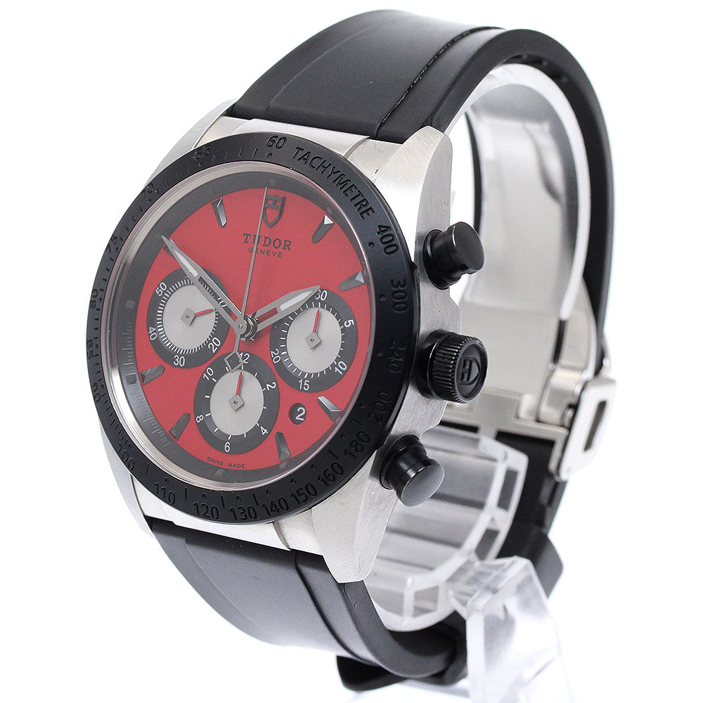 TUDOR Fast rider 42010N Chronograph Red Dial Automatic Men's Watch_936139