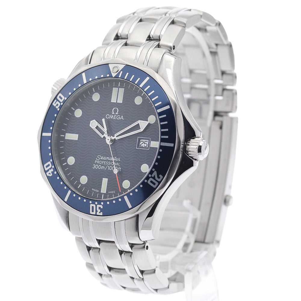 OMEGA Seamaster 300 2541.80 Date Navy Dial Quartz Men's Watch_936152