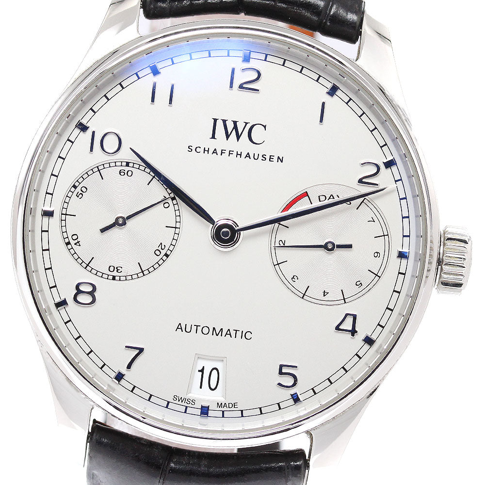 IWC SCHAFFHAUSEN Portugieser Automatic IW500707 Limited to 55 bottles at the Ginza boutique Silver Dial Automatic Men's Watch_936167