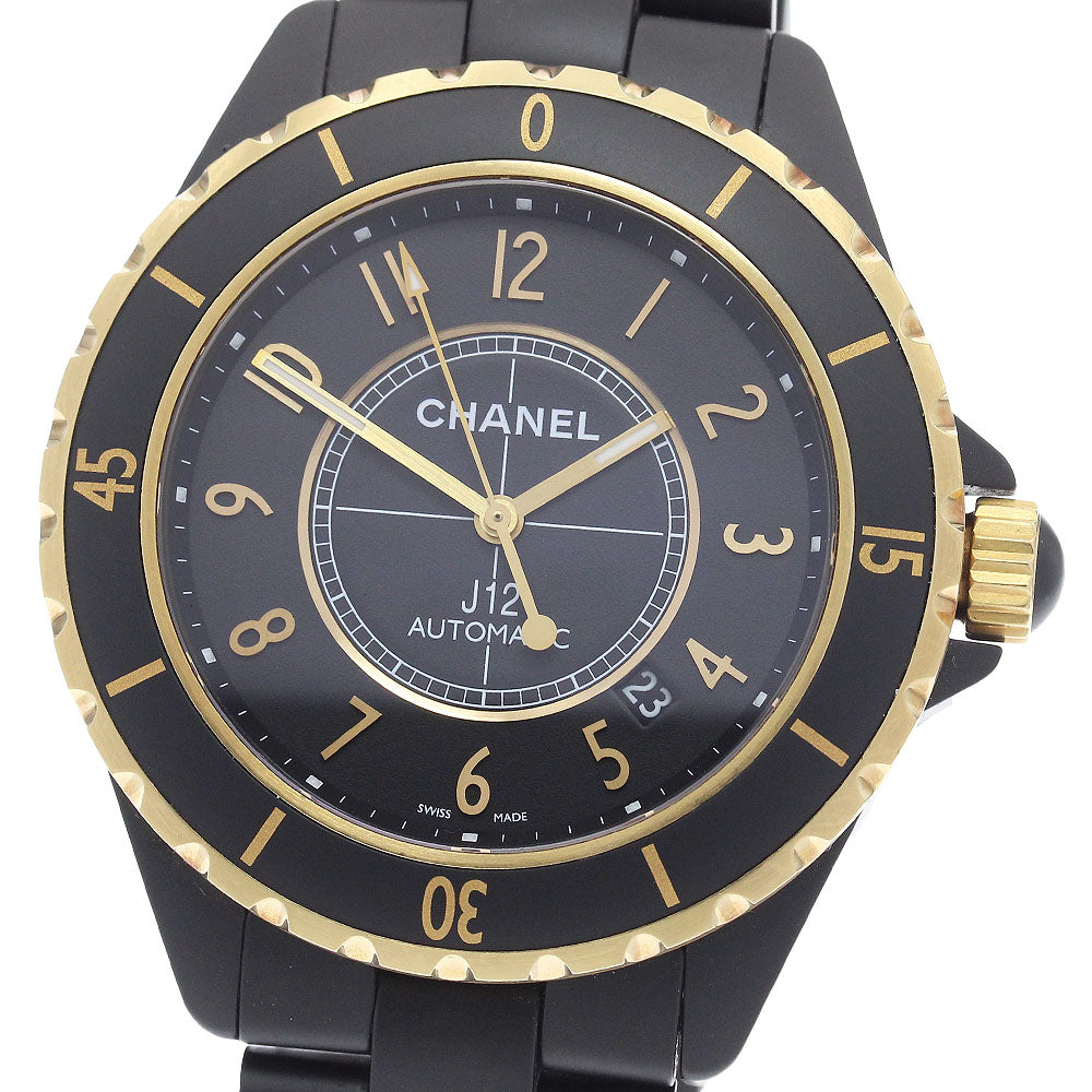 CHANEL J12 caliber 3125 H2918 Date black Dial Automatic Men's Watch_936185