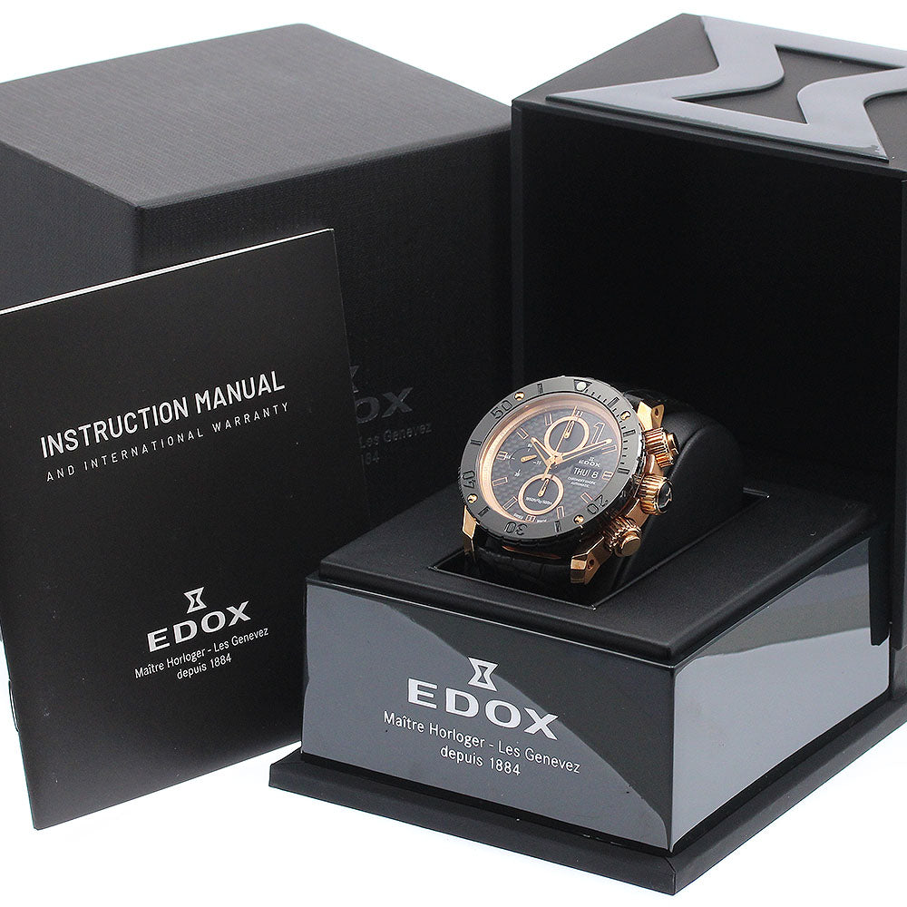 EDOX Chrono Offshore 1 01114 Day date black Dial Automatic Men's Watch_936214