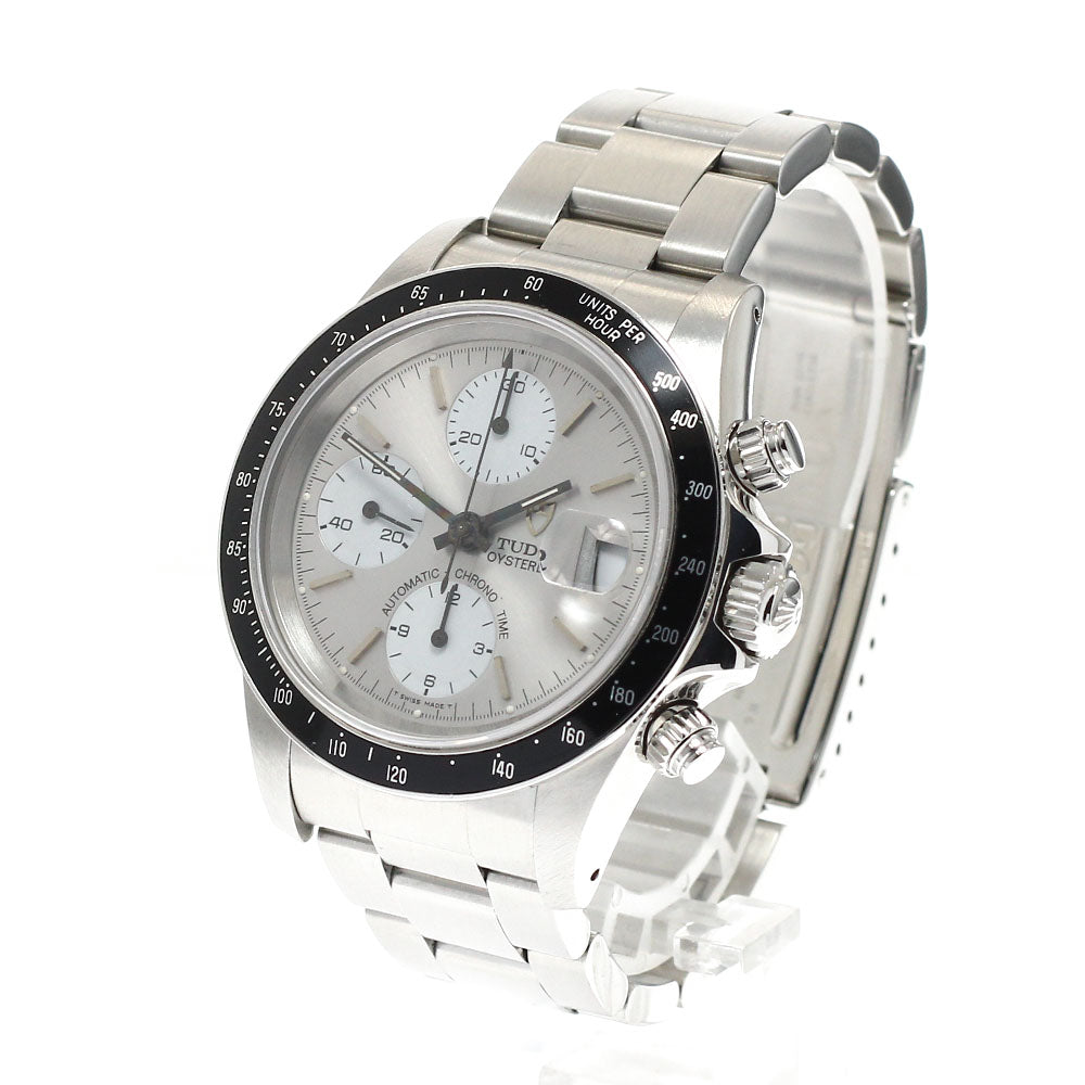 TUDOR Oyster Date Chronotime 79260 White / Silver Dial Automatic Men's_936232