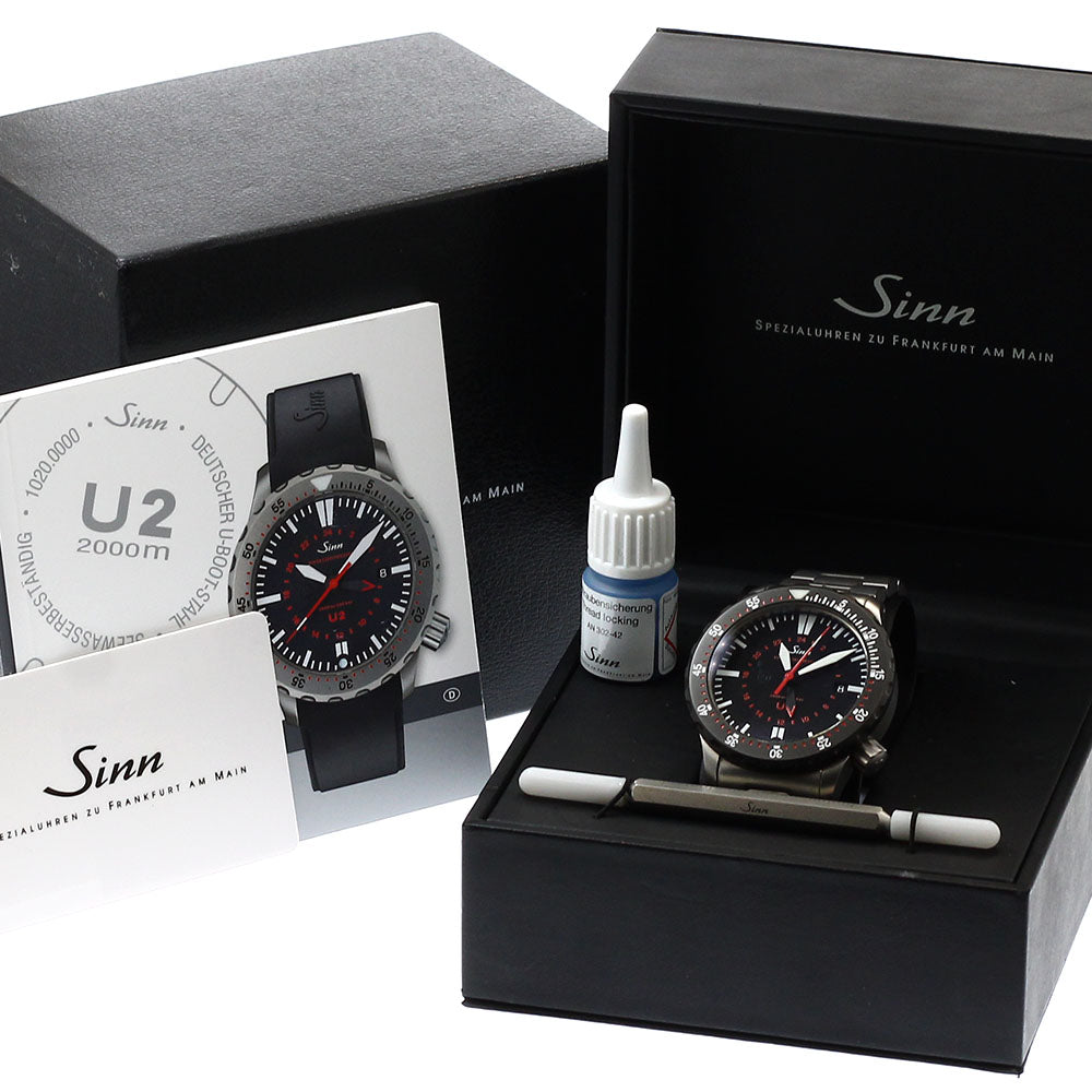 Sinn U2 1020 Date black Dial Automatic Men's Watch_936256