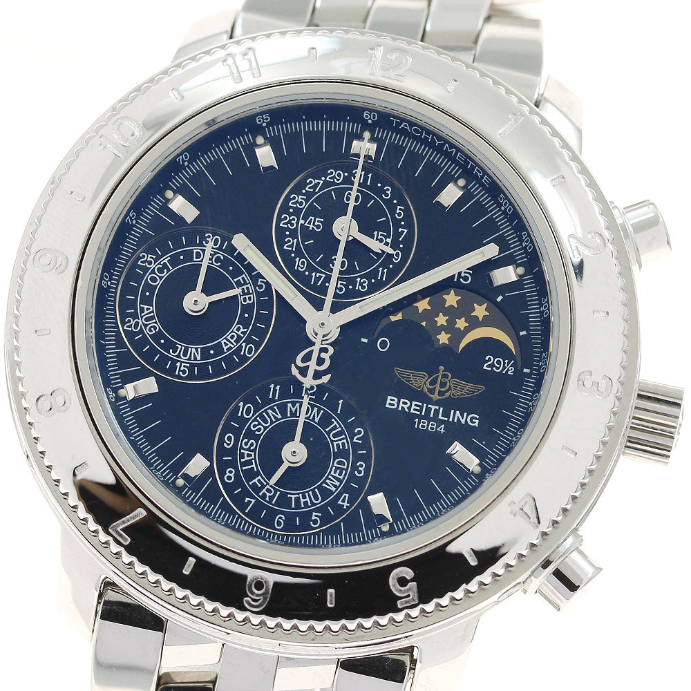 BREITLING Astromat A19406 Chronograph black Dial Automatic Men's Watch_936259