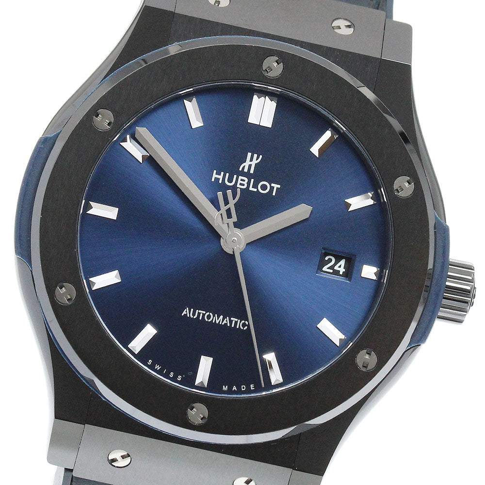 HUBLOT Classic fusion 542.CM.7170.LR Date Navy Dial Automatic Men's Watch_936303