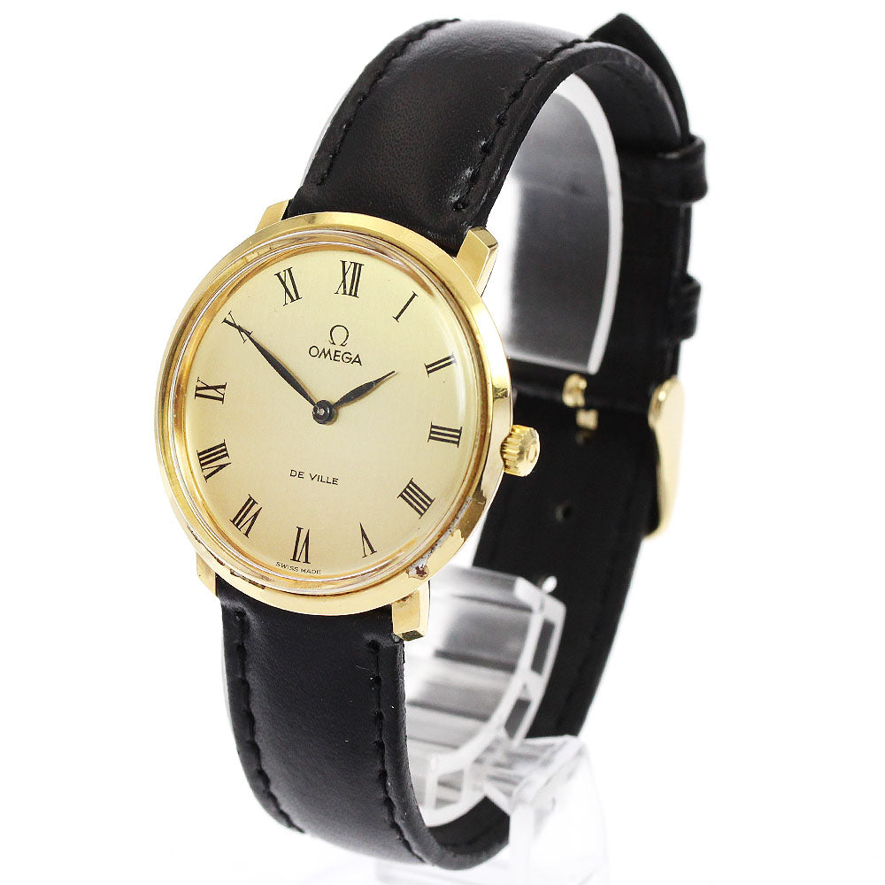 OMEGA De Ville TOOL104 Round vintage gold Dial Hand Winding Men's Watch_936311