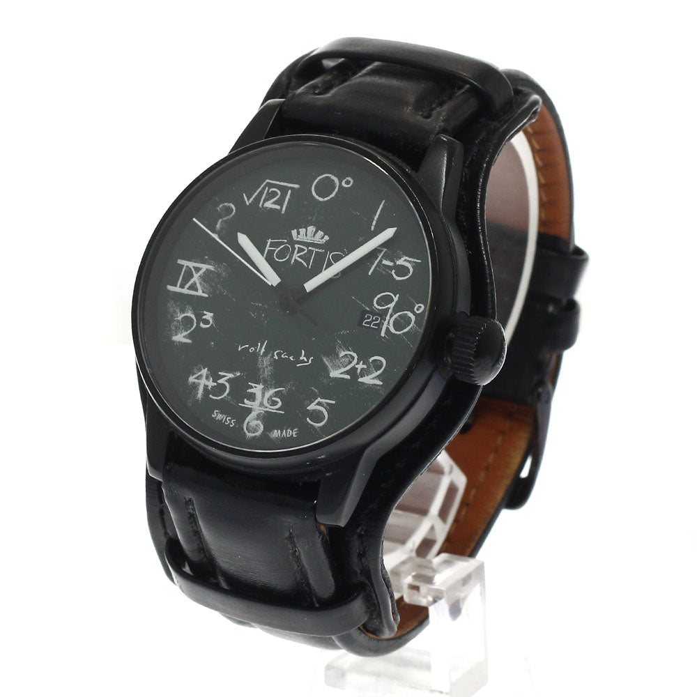 FORTIS IQ watch 596.18.61IQ Date limited 999 green Dial Automatic Men's Watch_936320