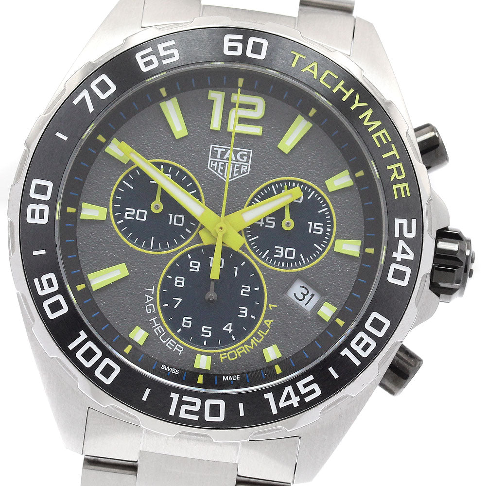 TAG HEUER Formula 1 CAZ101AG Chronograph gray Dial Quartz Men's Watch_936327