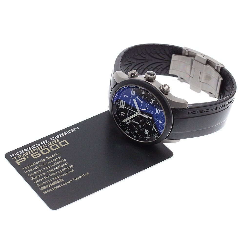 Porsche Design P6612 Dashboard 6612.15.47.1139 Chronograph Date black Dial Automatic Men's Watch_936336