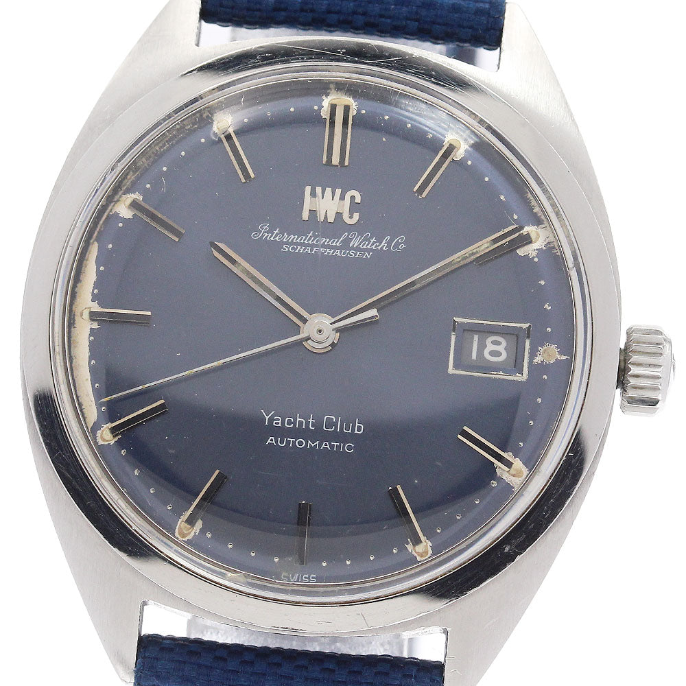 IWC SCHAFFHAUSEN Yacht club Date cal.8541B Navy Dial Automatic Men's _936341