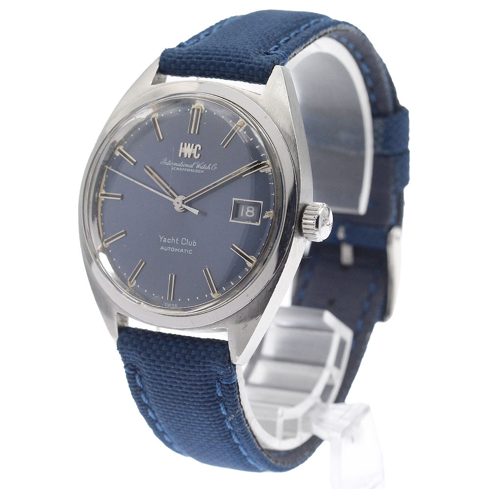 IWC SCHAFFHAUSEN Yacht club Date cal.8541B Navy Dial Automatic Men's _936341