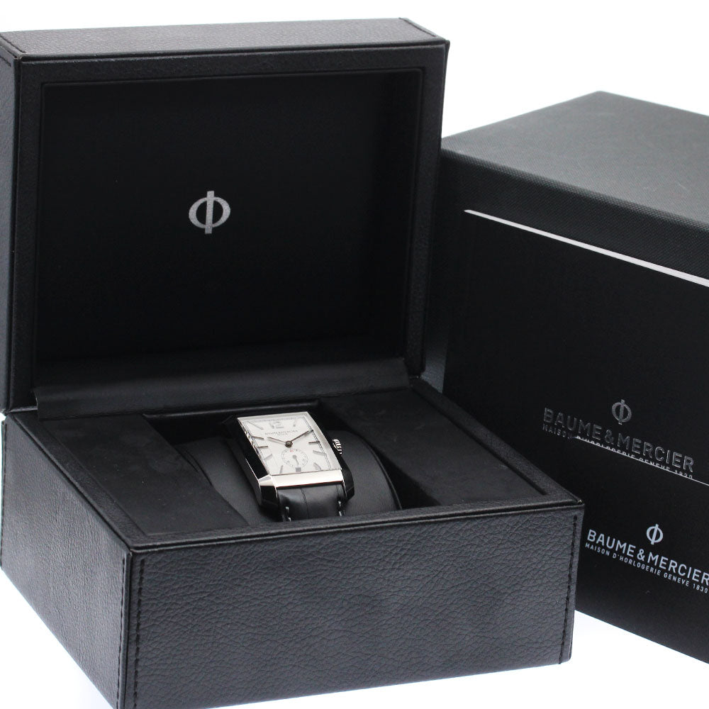 Baume & Mercier Hampton MOA10528 Small seconds Silver / White Dial Automatic Men's Watch_936356