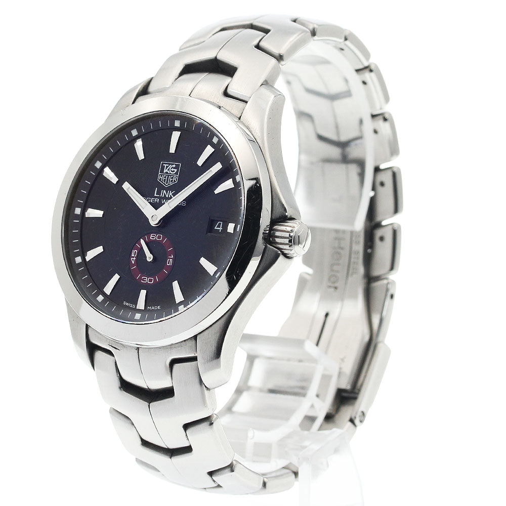 TAG HEUER Link Tiger Woods WJ2110 Small seconds Automatic Men's Watch_936363