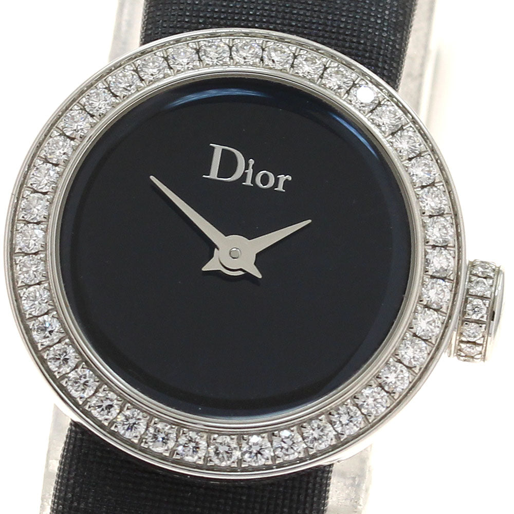 Dior la di de dior CD040110-J Diamond Bezel Quartz Ladies Watch_936366