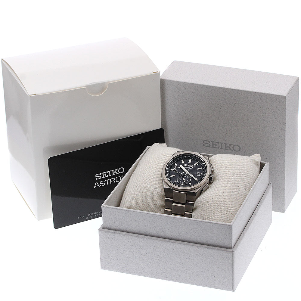 SEIKO Astron Nexter SBXY065/8B63-0BH0 Navy Dial Solar Powered Radio Men's_936388