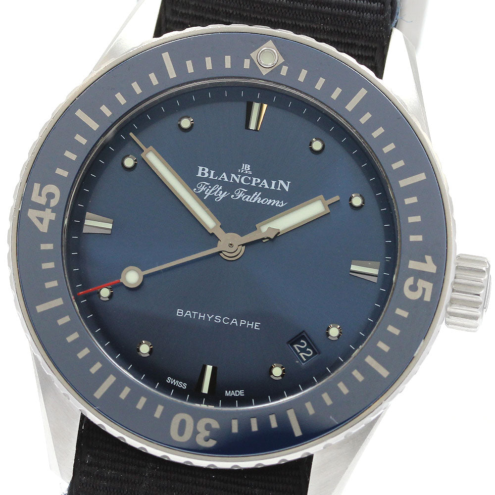 Blancpain Fifty Fathoms Bachiscarf 5100-1140-NAOA Date Automatic Men's_936393