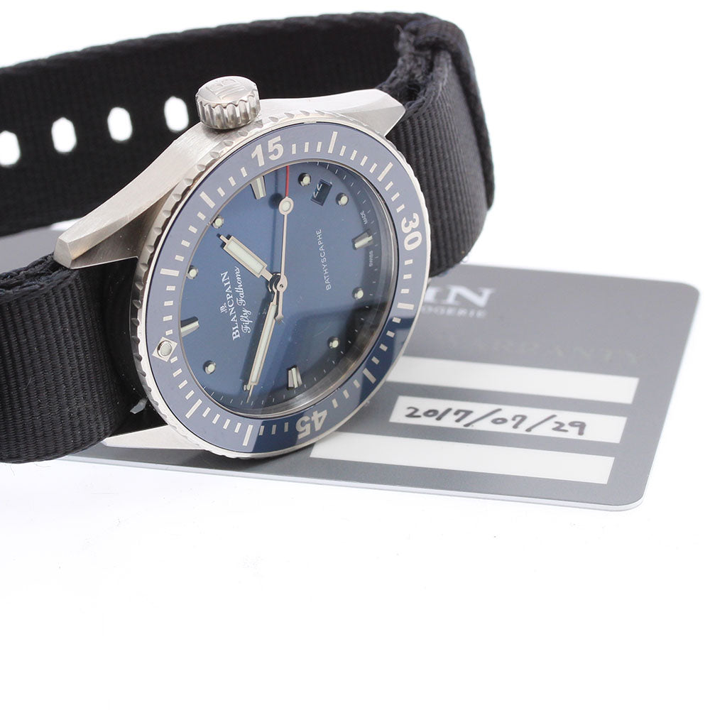 Blancpain Fifty Fathoms Bachiscarf 5100-1140-NAOA Date Automatic Men's_936393