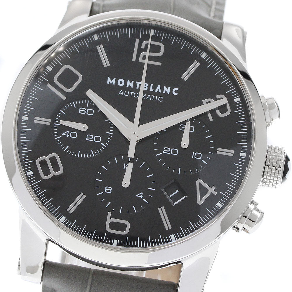 MONTBLANC Time walker 7069 Chronograph Date black Dial Automatic Men's Watch_936406