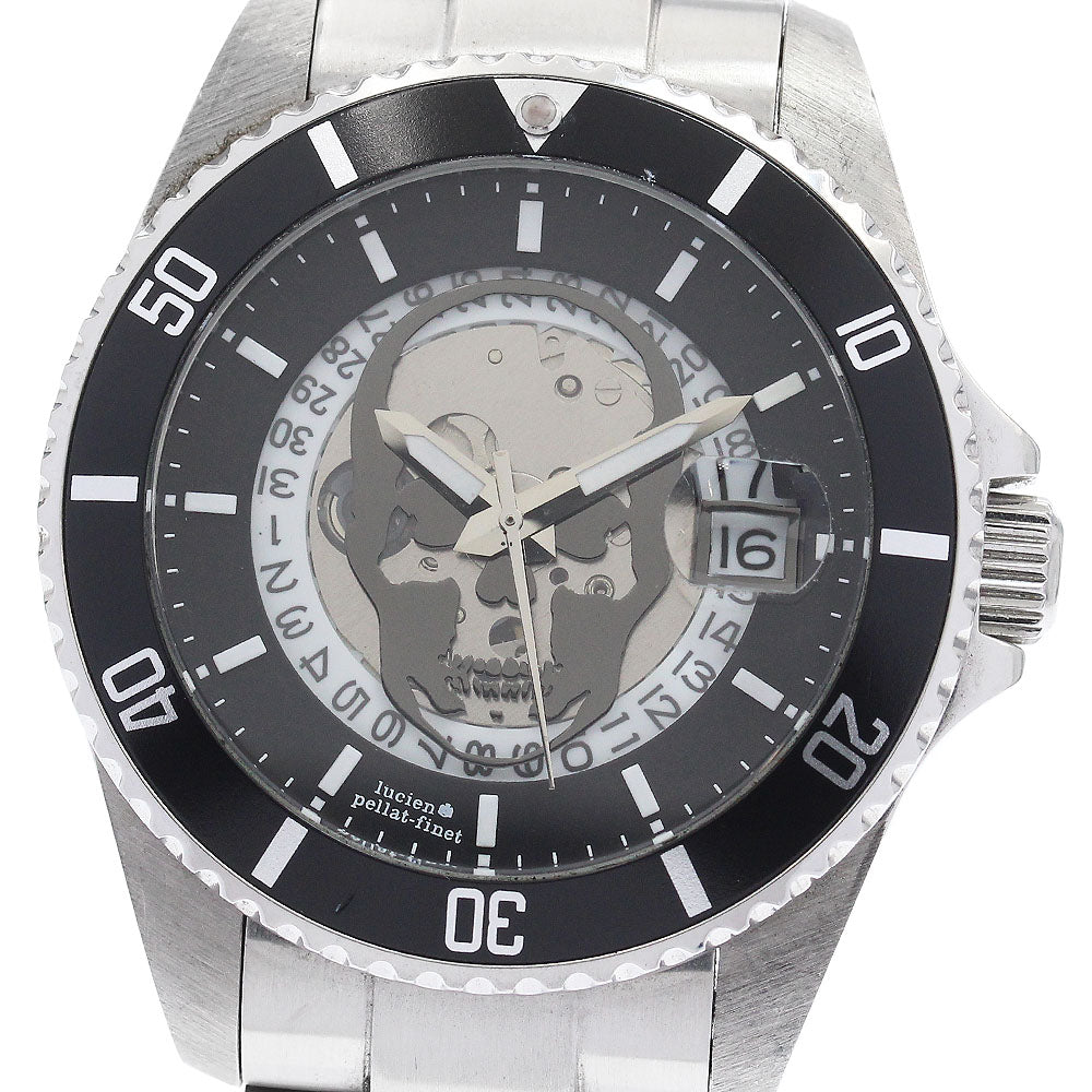 Lucien Pellat-Finet Skull Submariner see-through back Automatic Men's_936527