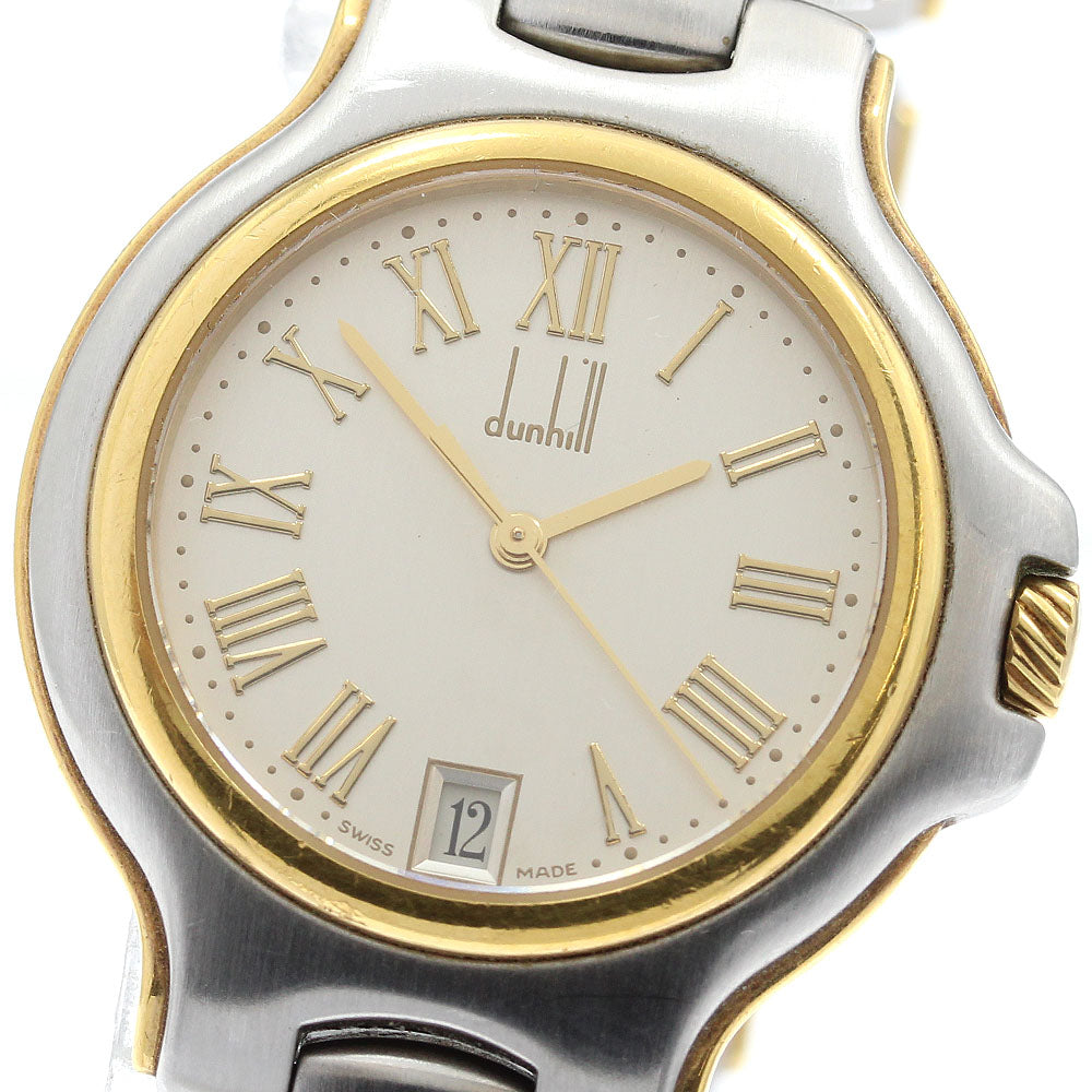 Dunhill Rondinium YG2 tone Silver Dial Quartz Men's Watch_936639