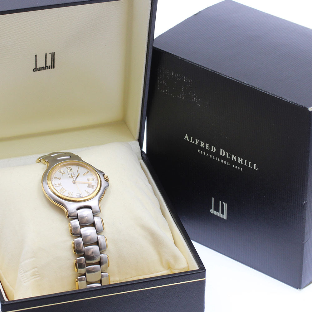 Dunhill Rondinium YG2 tone Silver Dial Quartz Men's Watch_936639