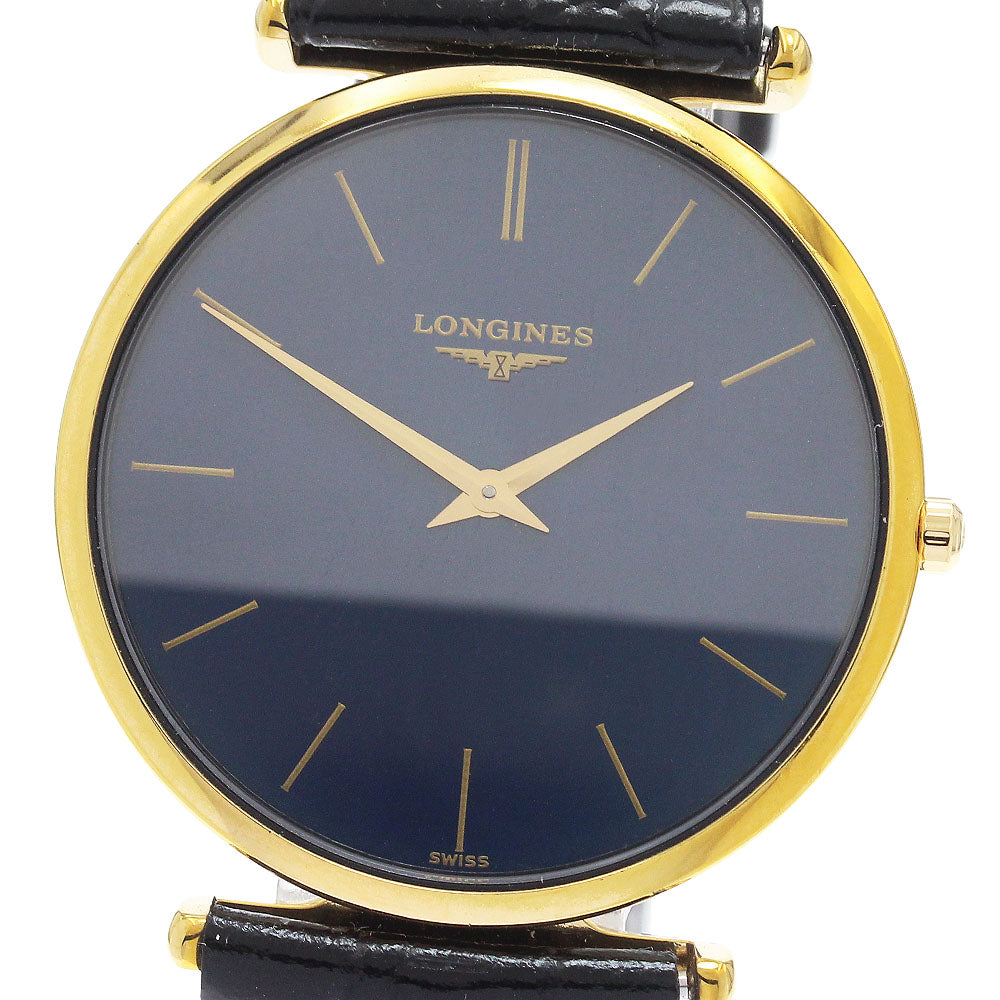 LONGINES Grand classic L4.635.2 Navy Dial Quartz Men's Watch_936772