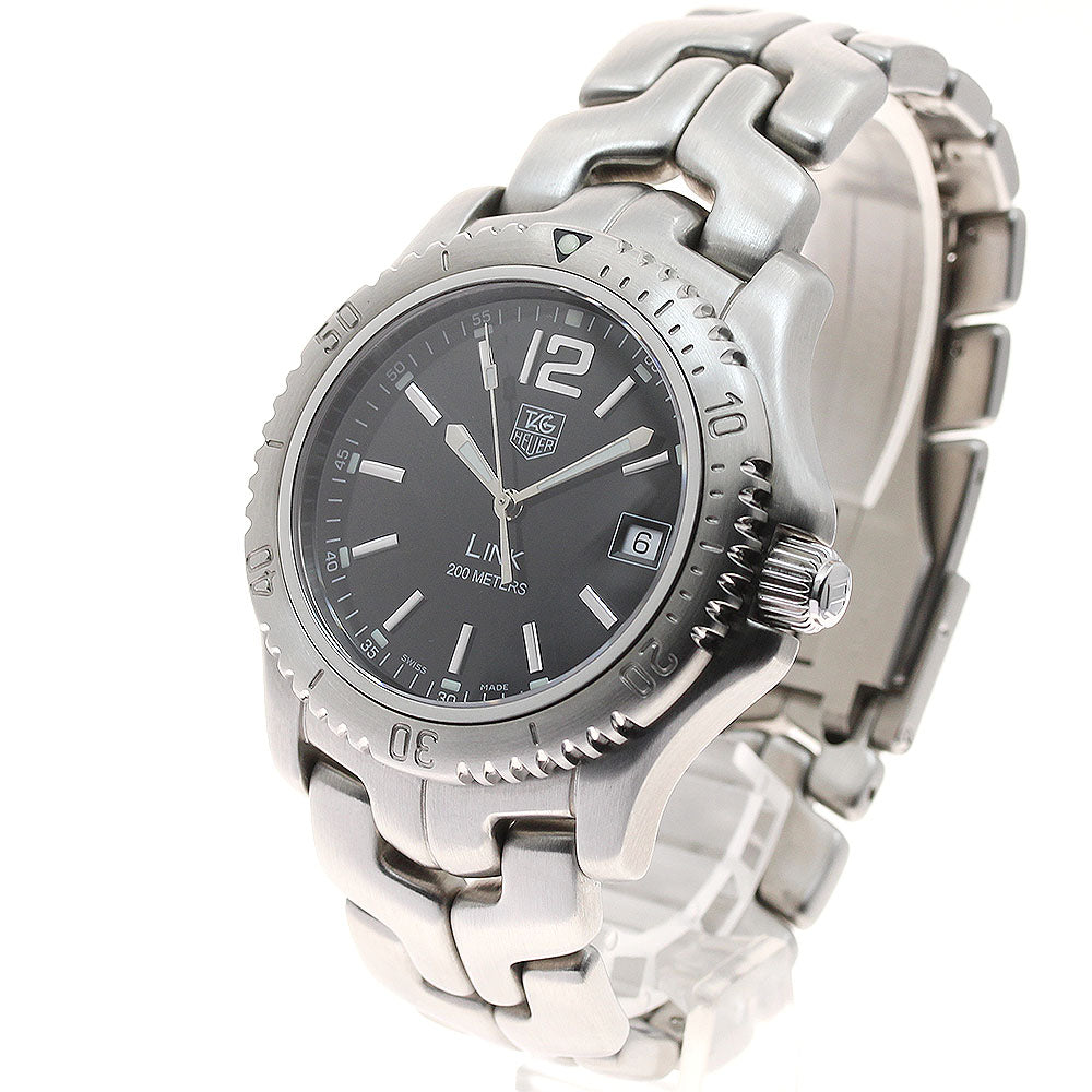 TAG HEUER Link WT1110-0 Date Black Dial Quartz Men's Watch_937083