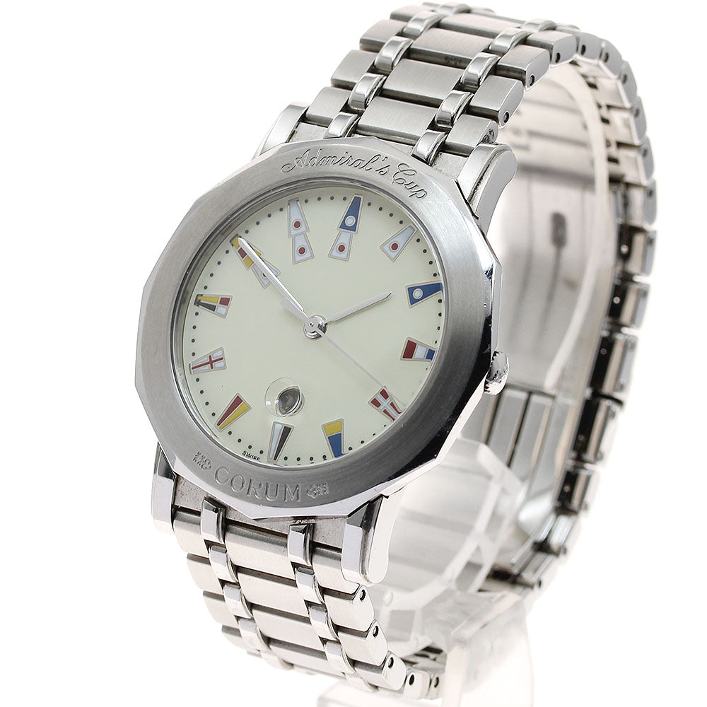 CORUM Admirals cup 99.430.20 V585 Date beige Dial Quartz Men's Watch_937093