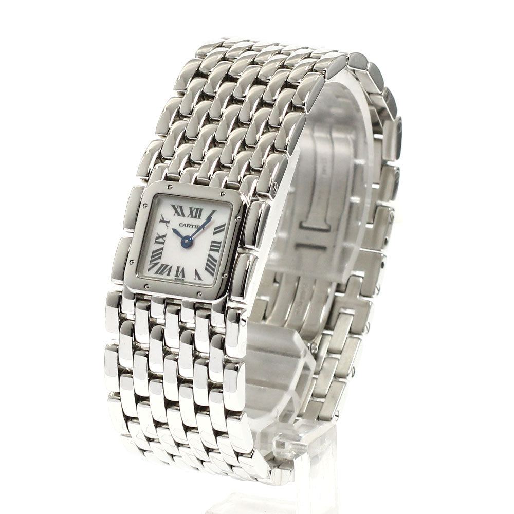 CARTIER PANTHERE Ribbon W61001T9 Shell dial White shell Dial Quartz Ladies Watch_937432