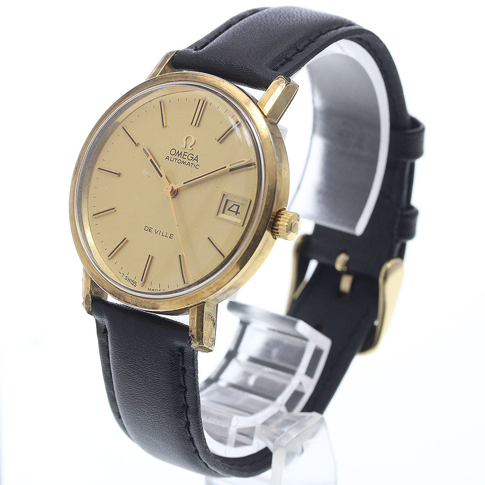 OMEGA De Ville 166.0161 Date Cal.1012 gold Dial Automatic Men's Watch_937452