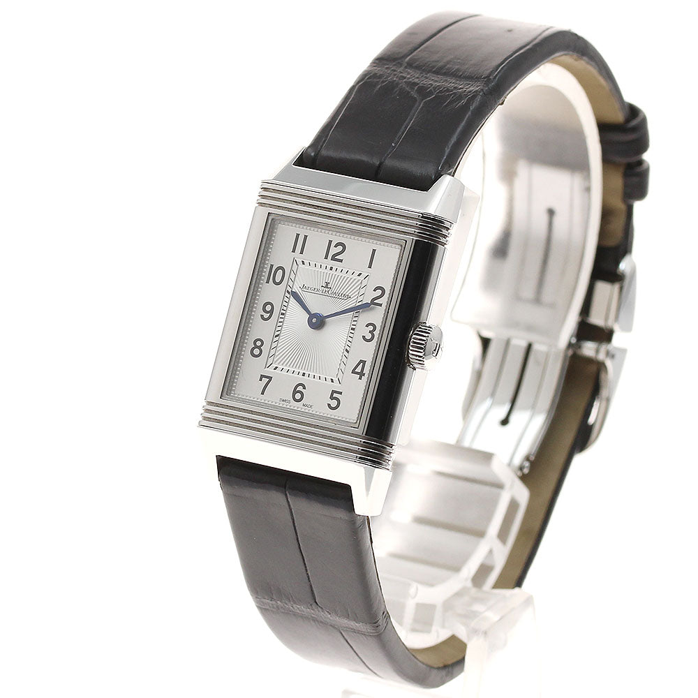 JAEGER-LECOULTRE Reverso Classic Small 211.8.47/Q2618430 Silver Dial Quartz Ladies Watch_937462