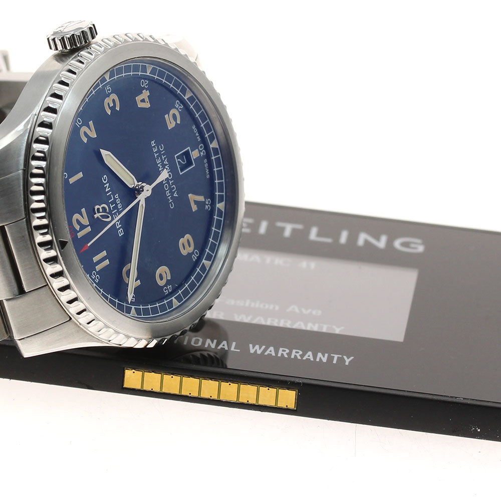 BREITLING Aviator 8 Automatic 41 A17315 Date Navy Dial Automatic Men's_937467